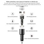 Original Xiaomi 43W Dual Ports USB + USB-C / Typ-C Autoladegerät 1A1C, 43W – Bild 6