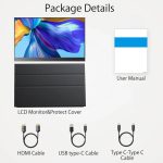 Tragbarer 15,6-Zoll-HDR-1080P-IPS-Bildschirm, 15.6 inch 1080P – Bild 9