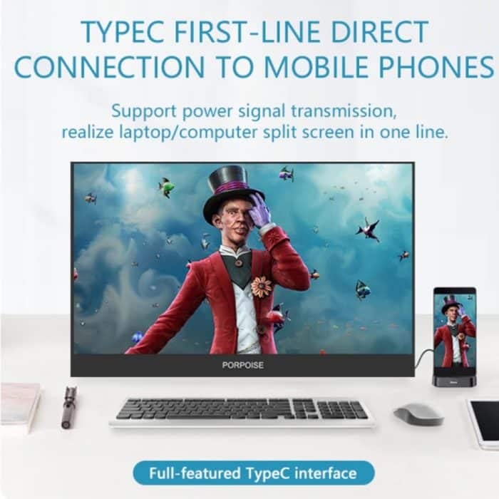 Tragbarer 17,3-Zoll-FHD-1920x1080P-IPS-Bildschirm, 17.3 inch 1080P – Bild 10