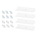 YX074 4 Stück/Set Acryl-Lagerregal, Anime-Ornamente, Kosmetik, Wandhalterung