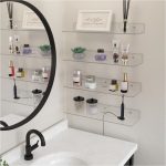 YX074 4 Stück/Set Acryl-Lagerregal, Anime-Ornamente, Kosmetik, Wandhalterung – Bild 4