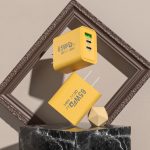 65-W-Galliumnitrid-USB + Typ-C-Schnellladegerät, EU Plug, US Plug – Bild 2