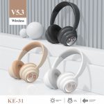 KE-31 Over-Ear-Bluetooth-Headset mit RGB-Licht – Bild 3