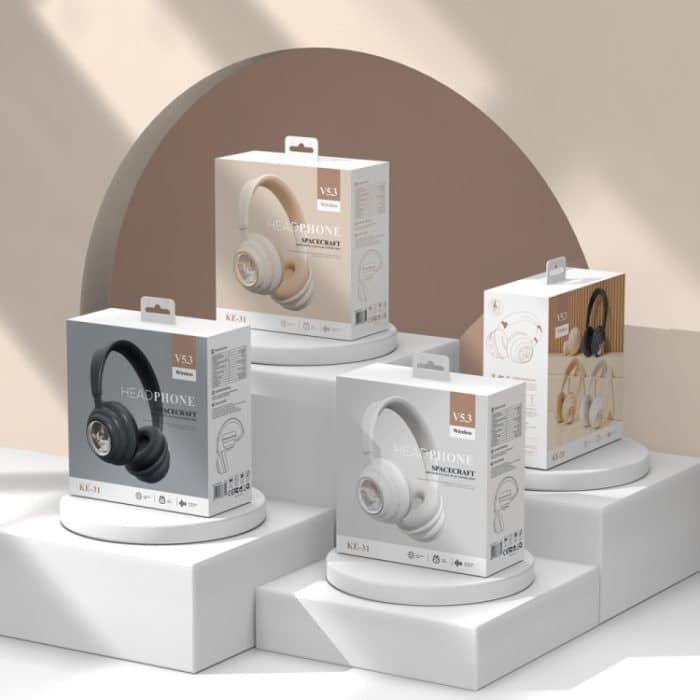 KE-31 Over-Ear-Bluetooth-Headset mit RGB-Licht – Bild 4