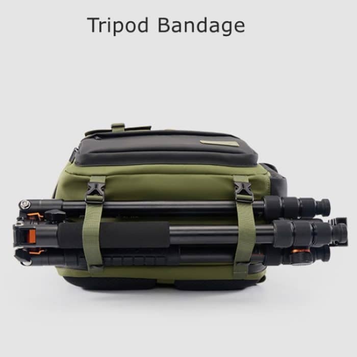 Cwatcun D117 Fotografie-Rucksack mit großem Fassungsvermögen, Schulter-Laptop-Kameratasche, 42 x 31 x 13cm, 43.3 x 33 x 13cm – Bild 9