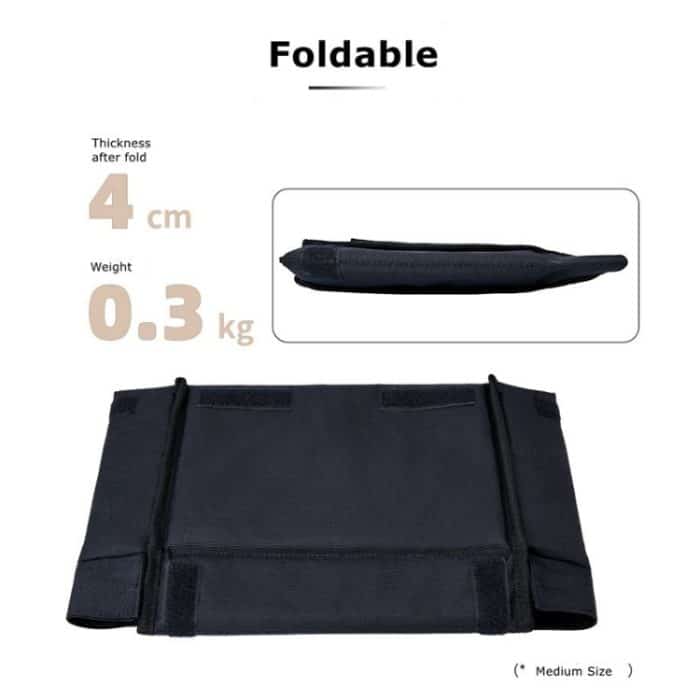 Cwatcun H80 Faltbare Innenkameratasche mit großem Fassungsvermögen, Fotoobjektivtasche, 22.5 x 18 x 13.5cm S, 30 x 19 x 15cm M, 34.5 x 19 x 26cm L – Bild 3