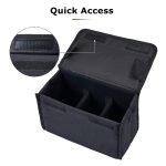 Cwatcun H80 Faltbare Innenkameratasche mit großem Fassungsvermögen, Fotoobjektivtasche, 22.5 x 18 x 13.5cm S, 30 x 19 x 15cm M, 34.5 x 19 x 26cm L – Bild 7