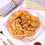 100 Blatt/Packung, quadratisches Backfettpapier, Burger-Sandwichpapier, Größe: 22 x 22 cm – Bild 4