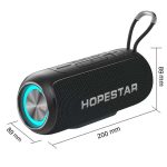 HOPESTAR P26 Tragbarer, wasserdichter, umwerfender Bluetooth-Lautsprecher für den Außenbereich – Bild 2