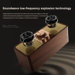 OneDer JY82 kabelloser Holz-Retro-Styling-Lautsprecher, HiFi, klassisches FM-Radio, unterstützt TF/U-Disk/AUX – Bild 5