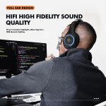 A8 Gaming Wireless Headset Stereo Over-Ear-Kopfhörer mit kabelgebundenem Mikrofon – Bild 3