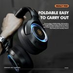 A8 Gaming Wireless Headset Stereo Over-Ear-Kopfhörer mit kabelgebundenem Mikrofon – Bild 8