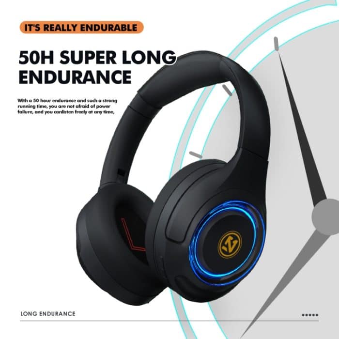 A8 Gaming Wireless Headset Stereo Over-Ear-Kopfhörer mit kabelgebundenem Mikrofon – Bild 9