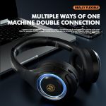 A8 Gaming Wireless Headset Stereo Over-Ear-Kopfhörer mit kabelgebundenem Mikrofon – Bild 10