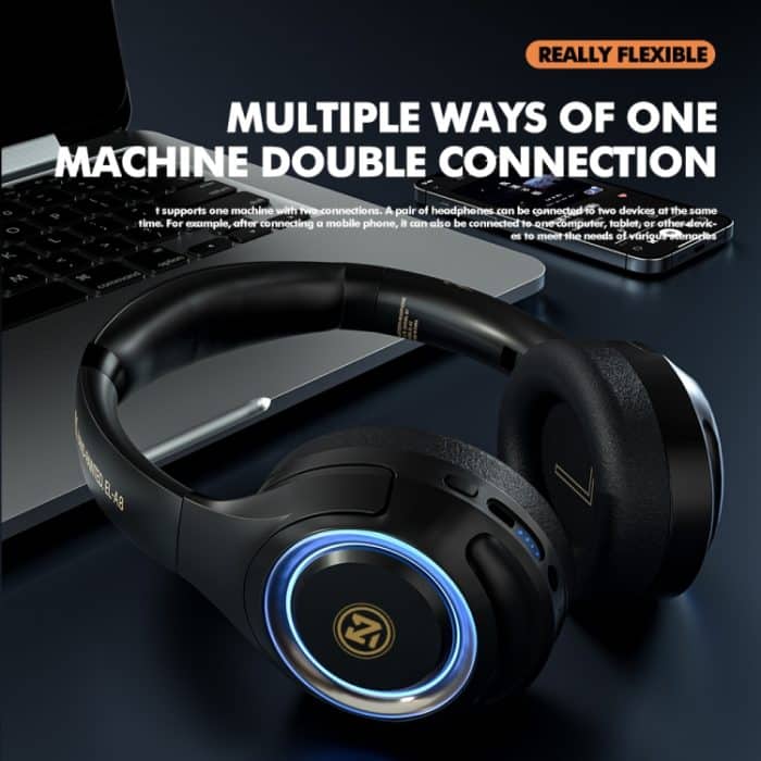 A8 Gaming Wireless Headset Stereo Over-Ear-Kopfhörer mit kabelgebundenem Mikrofon – Bild 10