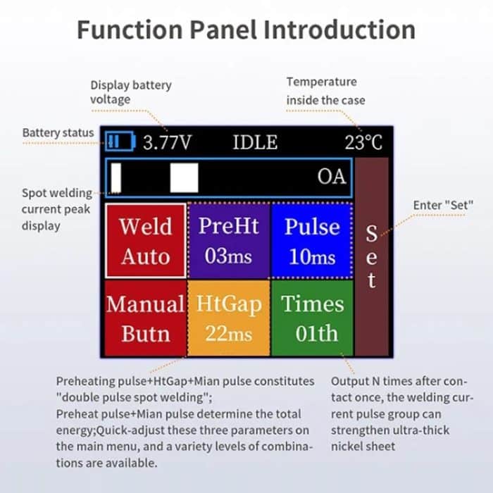 QianLi Macaron Max Tragbare Doppelimpuls-Punktschweißmaschine mit integriertem Akku – Bild 4