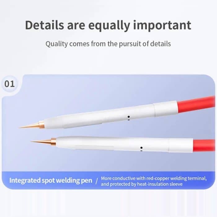 QianLi Macaron Max Tragbare Doppelimpuls-Punktschweißmaschine mit integriertem Akku – Bild 5