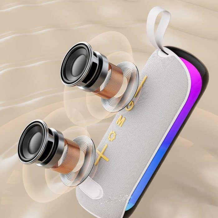 T&G TG-384 Mini tragbarer Bluetooth-Lautsprecher, unterstützt TF/U-Disk/RGB-Licht – Bild 4