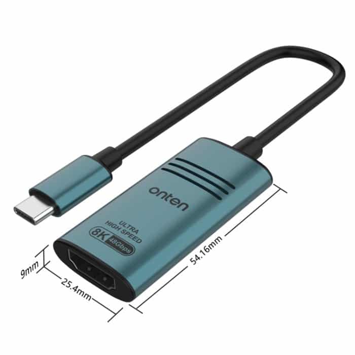 Onten UC981 8K 30Hz USB-C / Typ-C zu HDMI Videokonverter-Adapter, UC981 – Bild 4