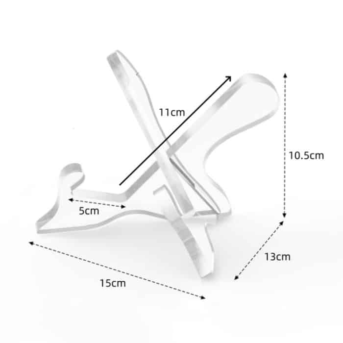 Buch-Leseständer aus Acryl, Rezeptständer – Bild 2