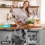 Buch-Leseständer aus Acryl, Rezeptständer – Bild 7