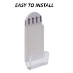 An der Wand montierter, lochfreier Schallplattenständer aus Acryl, 6pcs, 18pcs, 30pcs – Bild 4