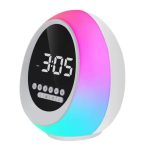 P13 Multifunktionaler kabelloser RGB-Bluetooth-Lautsprecher mit bunten Lichtern, Wecker und Uhr, P13 – Bild 2