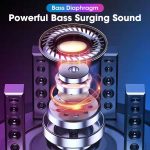 Flip6 Max tragbarer kabelloser Bluetooth-Lautsprecher für den Außenbereich, Subwoofer – Bild 4