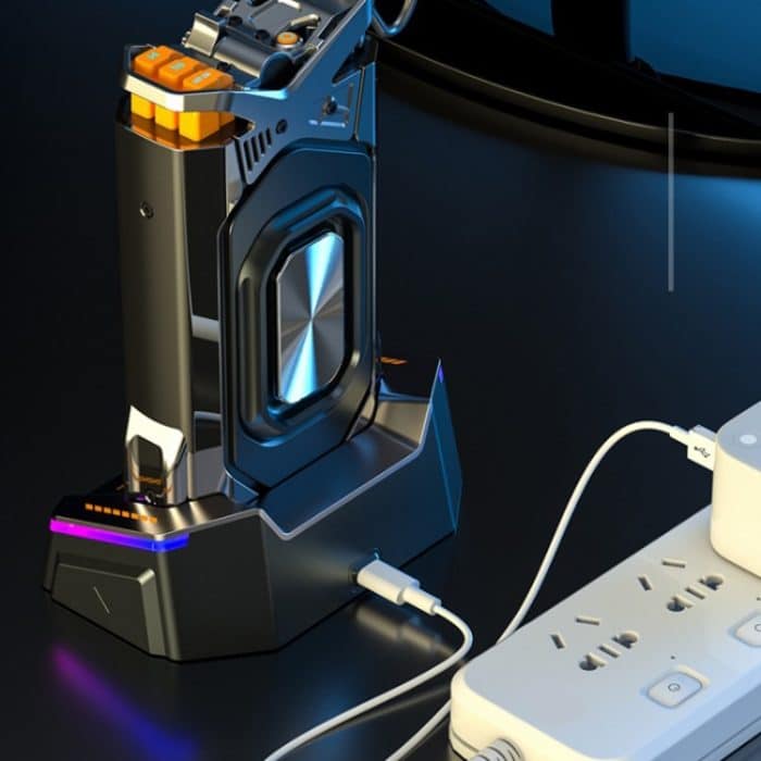 GQ-18 RGB Colorful Mech Mechanischer wasserdichter kabelloser Bluetooth-Desktop-Subwoofer, with Dual Mic, Without Mic – Bild 11