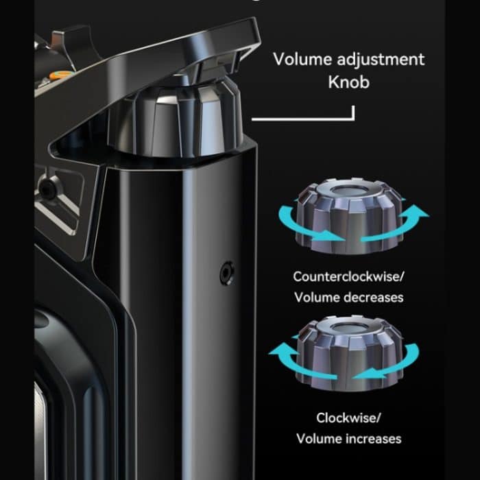 GQ-18 RGB Colorful Mech Mechanischer wasserdichter kabelloser Bluetooth-Desktop-Subwoofer, with Dual Mic, Without Mic – Bild 10