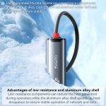 Yesido HB26 2-in-1 USB+USB-C/Typ-C-zu-Ethernet-Adapter – Bild 6