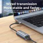 Yesido HB26 2-in-1 USB+USB-C/Typ-C-zu-Ethernet-Adapter – Bild 7