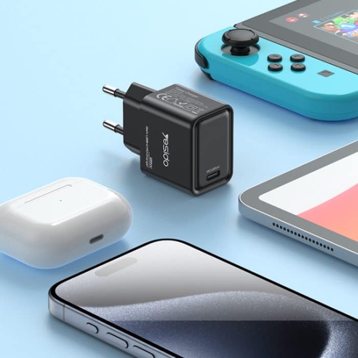 Yesido YC62 PD 25W USB-C/Typ-C-Schnittstelle GaN-Schnellladegerät, YC62 – Bild 2