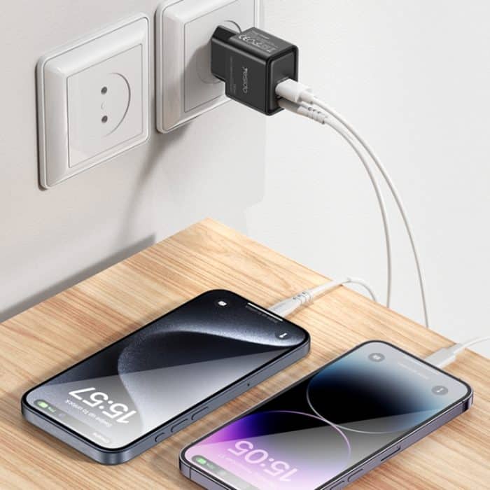 Yesido YC64 PD 30W USB-C/Typ-C+USB-Schnittstelle GaN-Schnellladegerät, YC64 – Bild 3