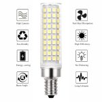 E14 15W 136 LEDs SMD 2835 Dimmbare Maisglühbirne, AC220-240V, E14 – Bild 3