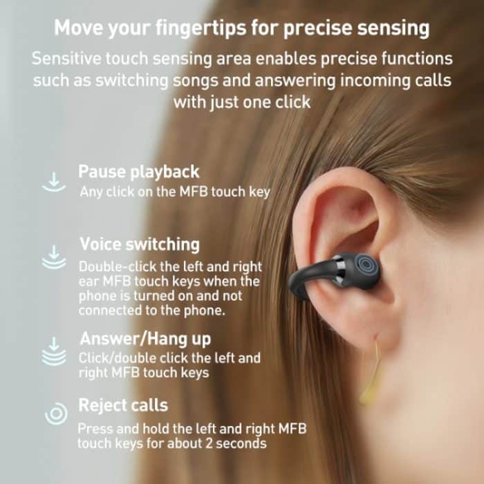ZGA Symphony GS09S Air Conduction TWS Bluetooth-Kopfhörer – Bild 8