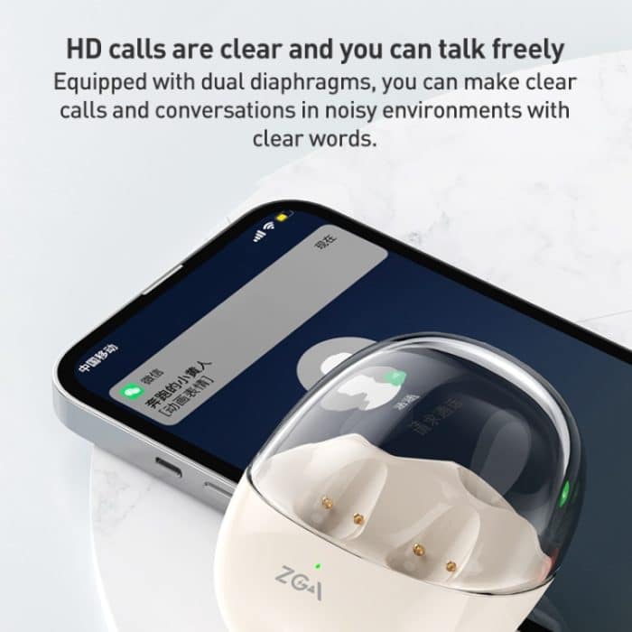 ZGA GS11 Amber True Wireless Bluetooth-Kopfhörer – Bild 4