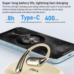 ZGA GS12 Ohrmontierter kabelloser Bluetooth-Kopfhörer – Bild 8