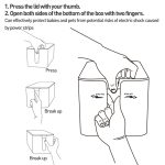 Kabel-Organizer, Aufbewahrungsbox, Steckdosenleiste, Anschlussdose, Large, Medium, Small – Bild 6