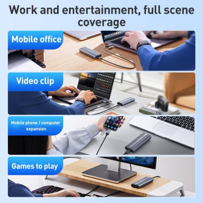 ORICO ACOM2-U4 40 Gbit/s M.2 NVMe SSD-Gehäuse, ACOM2-U4 – Bild 6