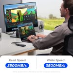 ORICO CNM2-U4 40 Gbit/s USB4 M.2 NVMe SSD-Gehäuse, CNM2-U4 – Bild 3