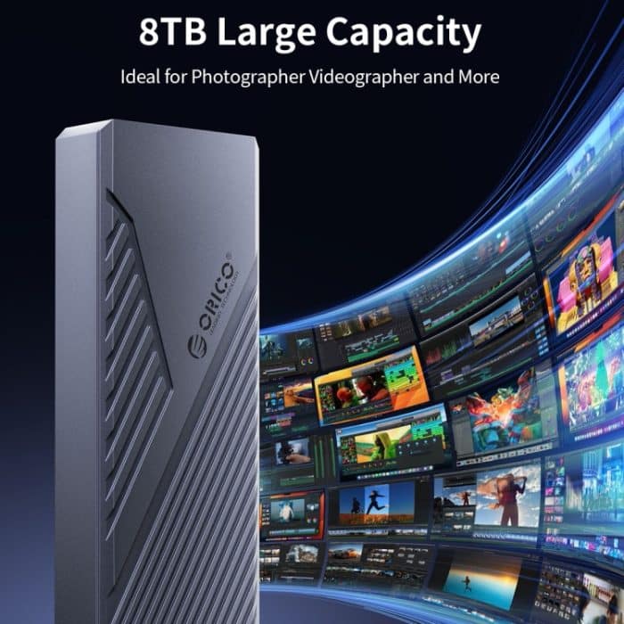 ORICO CNM2-U4 40 Gbit/s USB4 M.2 NVMe SSD-Gehäuse, CNM2-U4 – Bild 5