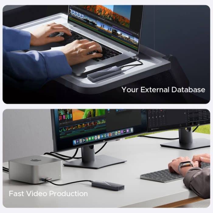 ORICO CNM2-U4 40 Gbit/s USB4 M.2 NVMe SSD-Gehäuse, CNM2-U4 – Bild 6