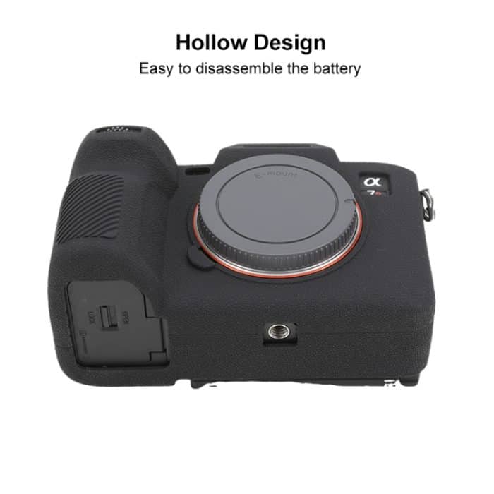 Schutzhülle aus weichem Silikon mit Litchi-Textur, For Sony ILCE7RM5 / A7R5 – Bild 8
