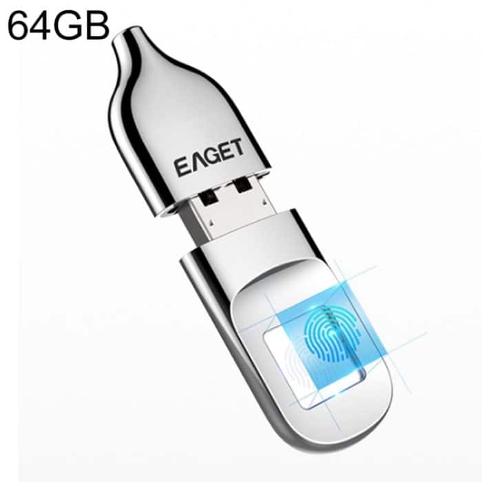 EDA00640801.jpg USB 2.0-Schnittstelle, Metall-Flash-U-Disk mit Fingerabdruckerkennung, FU5 64G, FU5 32G – Bild 1