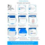 USB 2.0-Schnittstelle, Metall-Flash-U-Disk mit Fingerabdruckerkennung, FU5 64G, FU5 32G – Bild 13