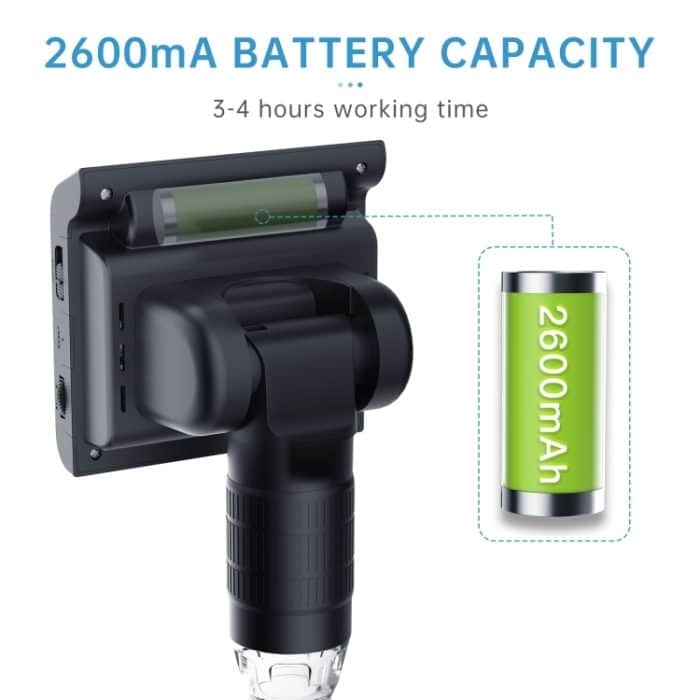 P190 1000X Desktop-HD-Digitalmikroskop mit 2,4-Zoll-Bildschirm – Bild 7