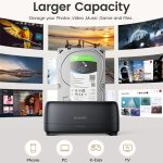 ORICO DD18C3 Single Bay 2,5- und 3,5-Zoll-SATA-Laufwerk-Dockingstation, AU Plug, EU Plug, UK Plug, US Plug – Bild 4