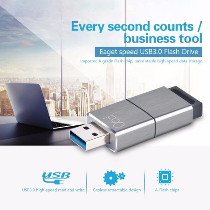 USB 3.0-Schnittstelle, Metall-Flash-U-Disk, F90 256G, F90 128G, F90 64G, F90 32G, F90 16G – Bild 6