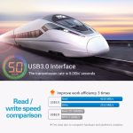 USB 3.0-Schnittstelle, Metall-Flash-U-Disk, F90 256G, F90 128G, F90 64G, F90 32G, F90 16G – Bild 7